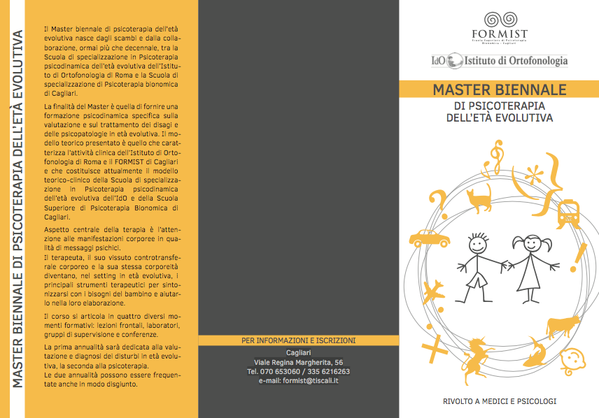 Master biennale di psicoterapia dell’età evolutiva