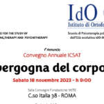 18.11.23 Convegno Annuale ICSAT “La vergogna del corporeo”