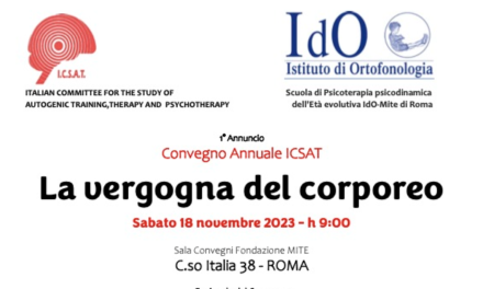 18.11.23 Convegno Annuale ICSAT “La vergogna del corporeo”