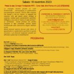 18.11.23 A Roma “La vergogna del corporeo, convegno annuale ICSAT